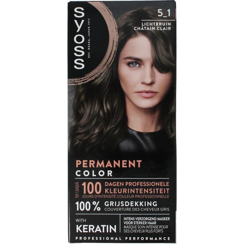 Syoss Color Baseline 5-1 Light Brown