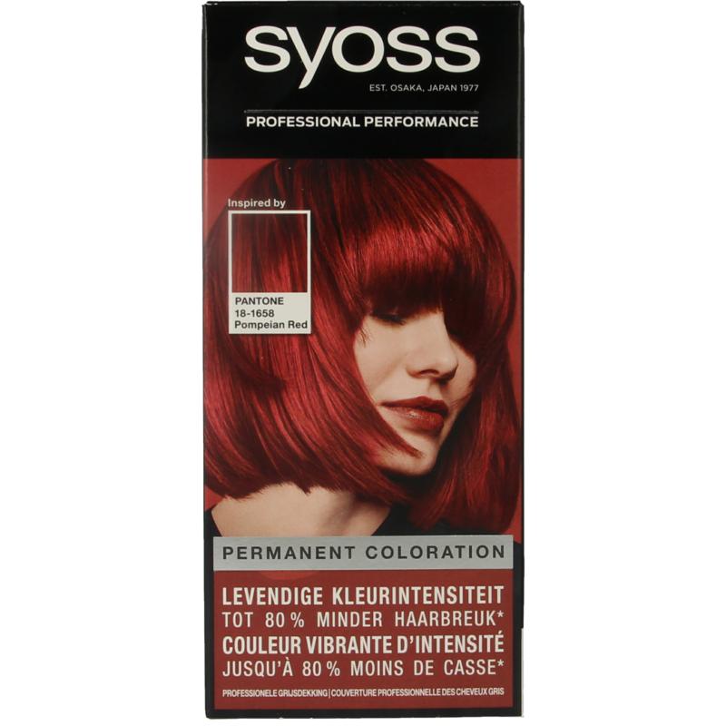 Syoss Color Baseline Pantone 5-72 Pompeian Red
