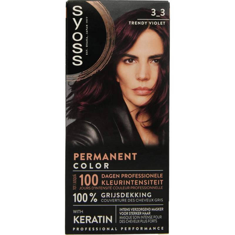 Syoss Colors Baseline 3-3 Dark Violet