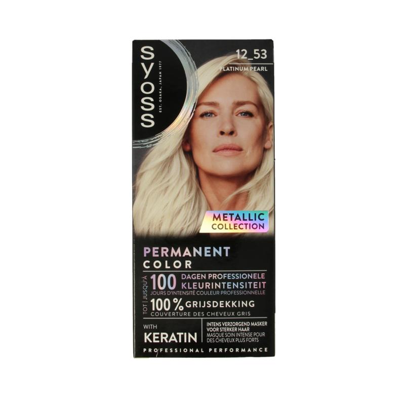 Syoss Metallics 12-53 Platinum Pearl