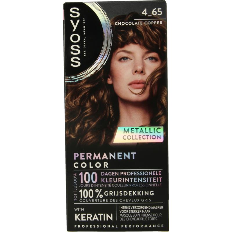 Syoss Metallics 4-65 Chocolate Copper