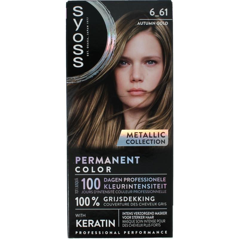 Syoss Metallics 6-61 Autumn Gold