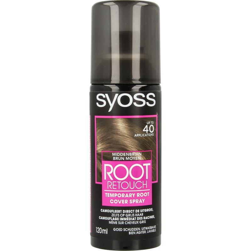 Syoss Uitgroeispray Middenbruin