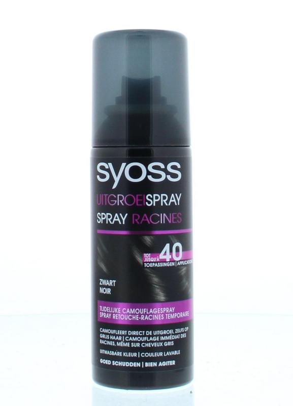 Syoss Uitgroeispray Zwart