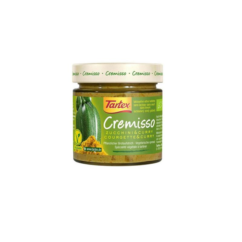 Tartex Cremisso Courgetty Curry Bio