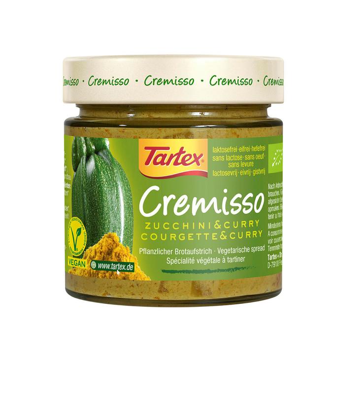 Tartex Cremisso Courgetty Curry Bio
