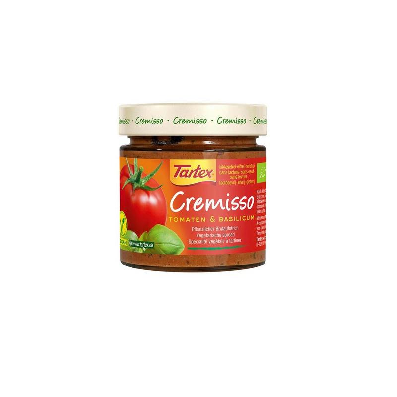 Tartex Cremisso Tomaat Basilicum Bio