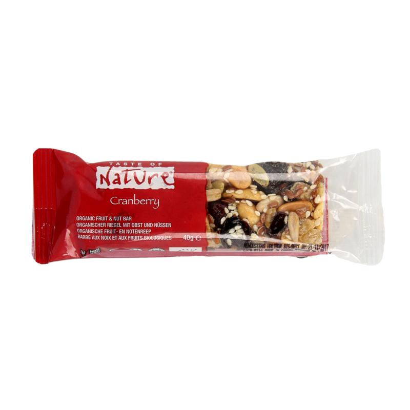 Taste Of Nature Cranberry Granenreep Bio