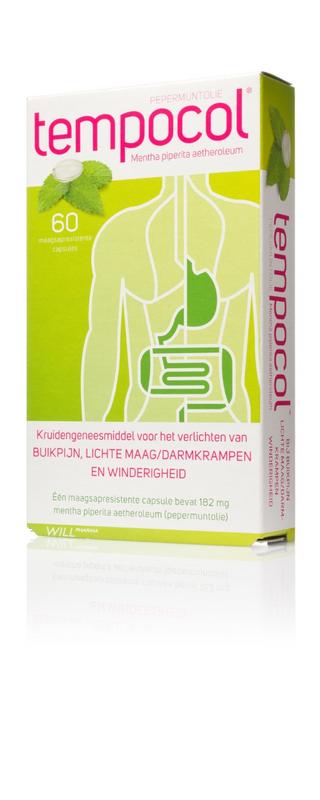 Tempocol Maagsapresistente Pepermunt 182Mg