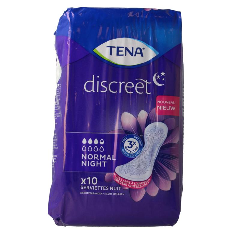 Tena Discreet Normal Night