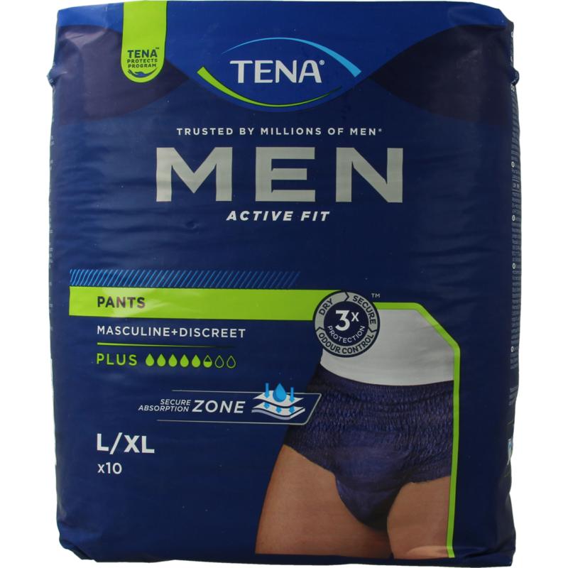 Tena Men Active Fit Pants Plus Lxl