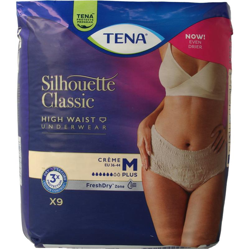 Tena Silhouet Classic+ High Waist Creme M