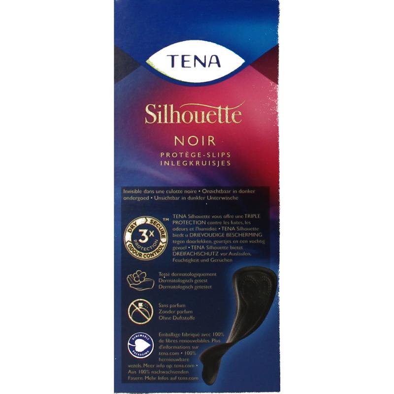 Tena Silhouette Noir Liner