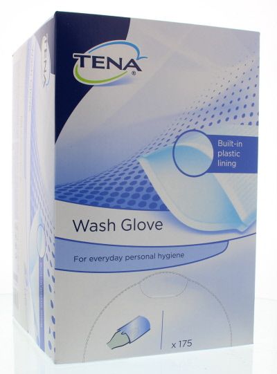 Tena Washandje Met Plastic Voering