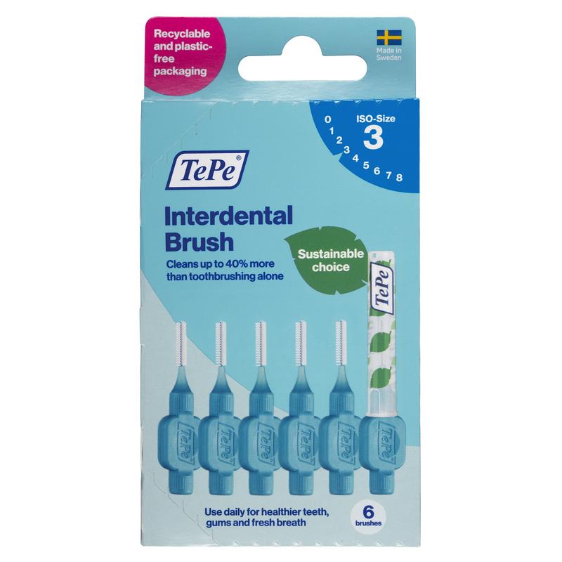 Tepe Interdentale Ragers Original Blauw 0,6Mm Maat 3