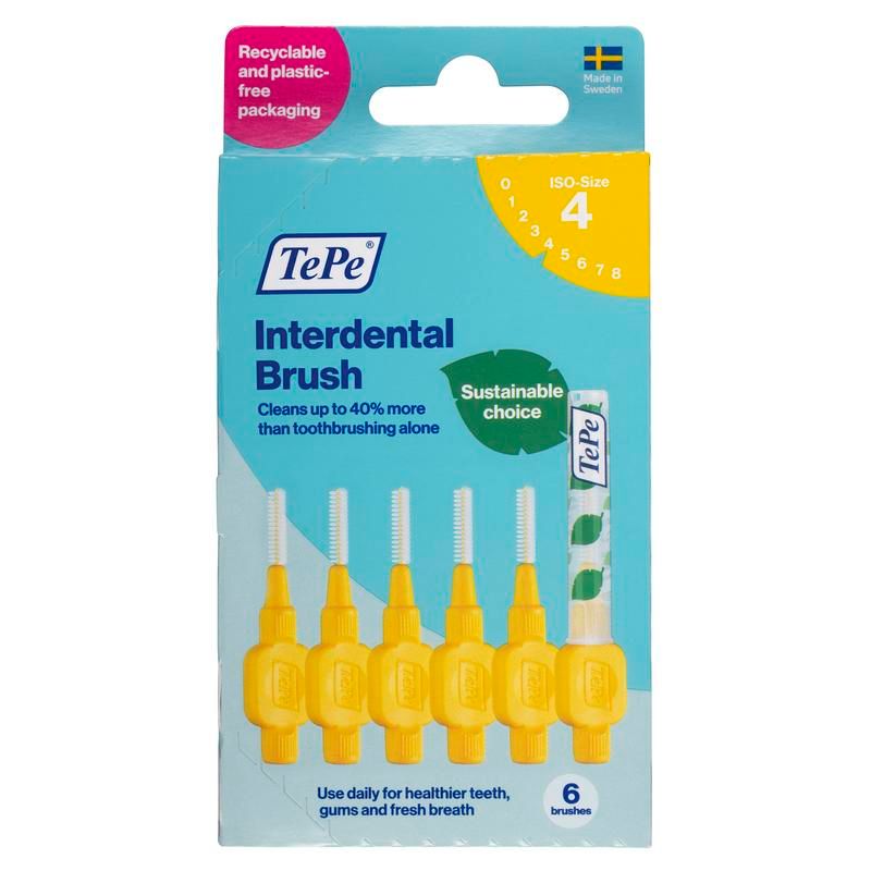 Tepe Interdentale Ragers Original Geel 0,7Mm Maat 4