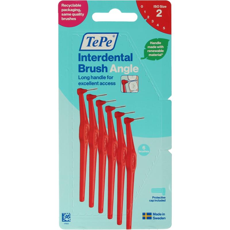 Tepe Interdentale Ragers Original Rood 0,5Mm Maat 2
