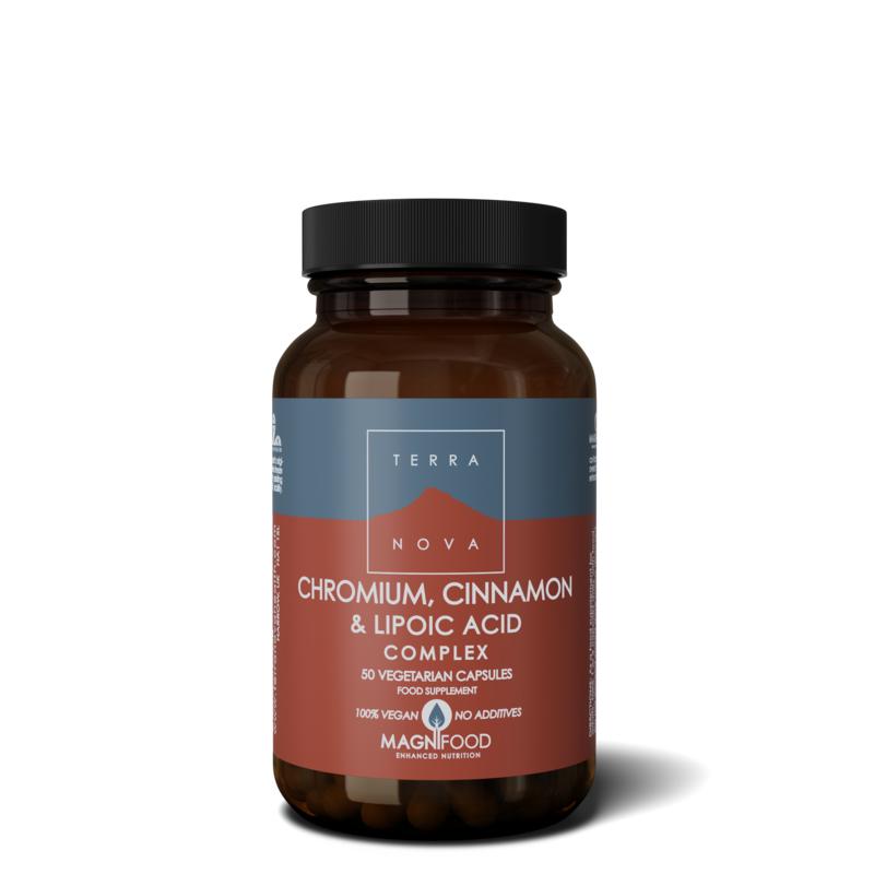 Terranova Chromium, Cinnamon & Lipoic Acid Complex