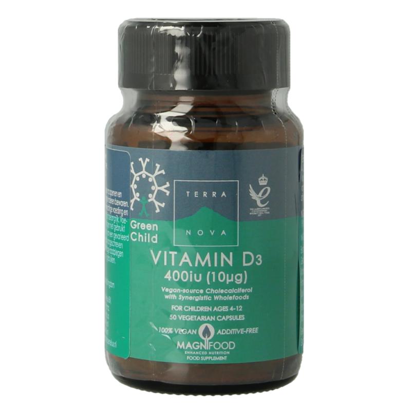 Terranova Green Child Vitamine D3 400Iu