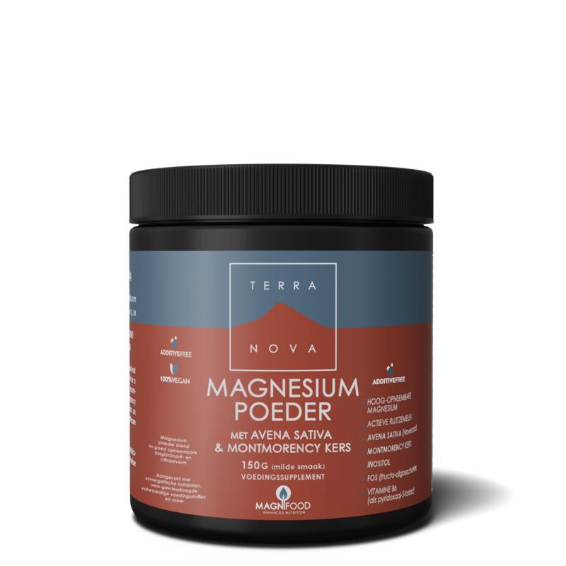 Terranova Magnesiumpoeder Met Avena Sativa&Montmorency Kers