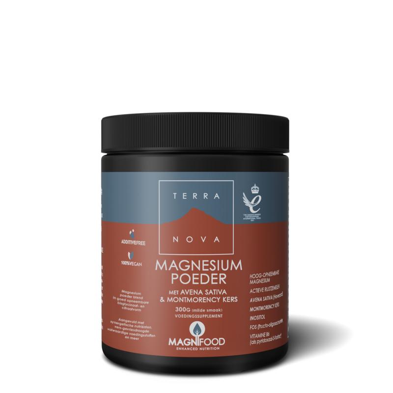 Terranova Magnesiumpoeder Met Avena Sativa&Montmorency Kers
