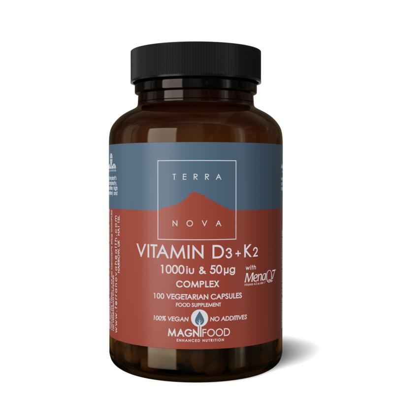 Terranova Vitamine D3 1000Iu Met K2 50Mcg Complex