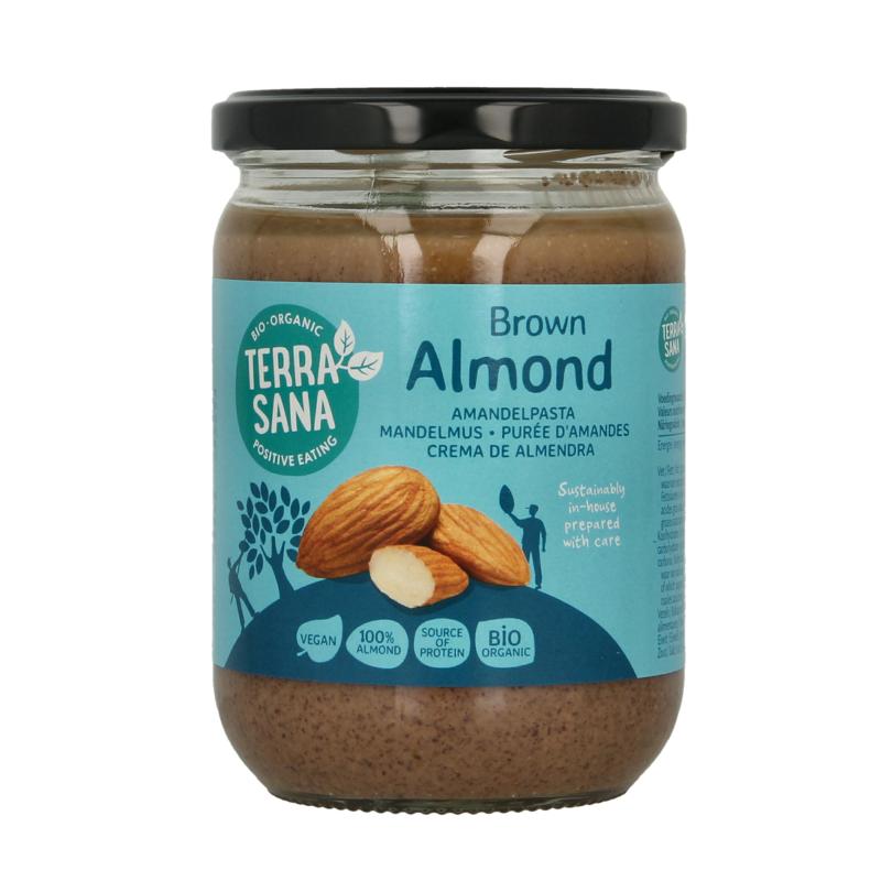 Terrasana Amandelpasta Zonder Zout Bio
