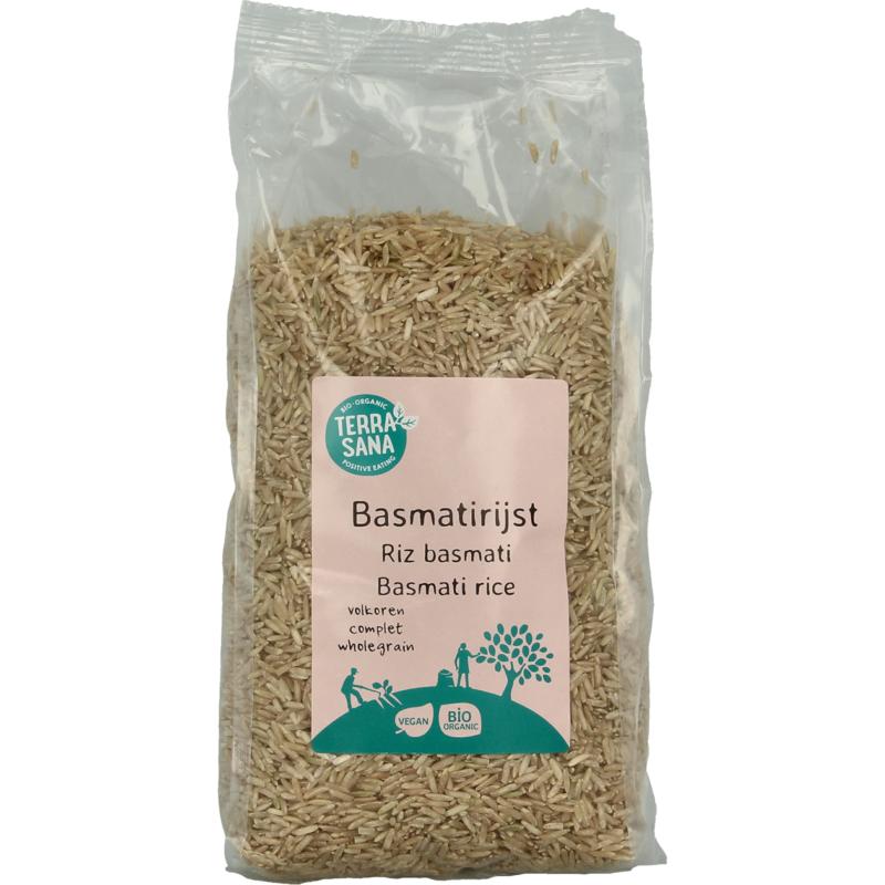 Terrasana Basmati Rijst Bruin Bio