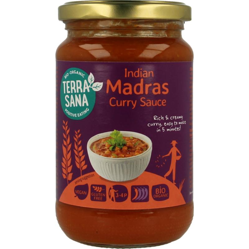 Terrasana Curry Sauce Madras Bio