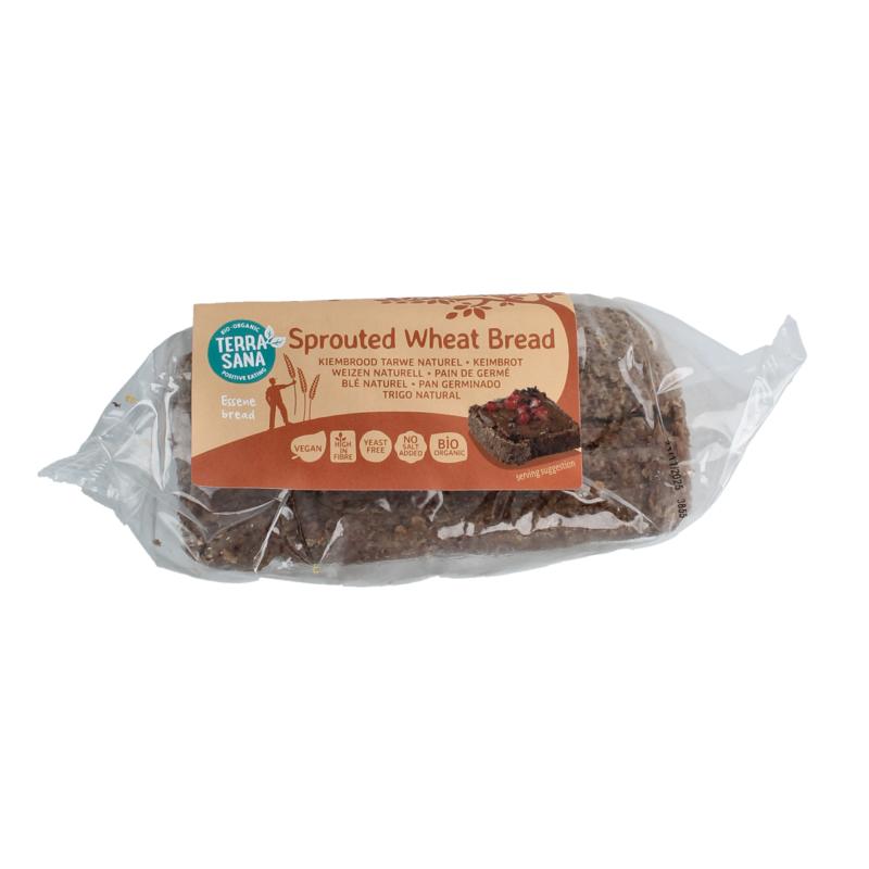 Terrasana Gekiemd Brood Naturel  Tarwe Bio