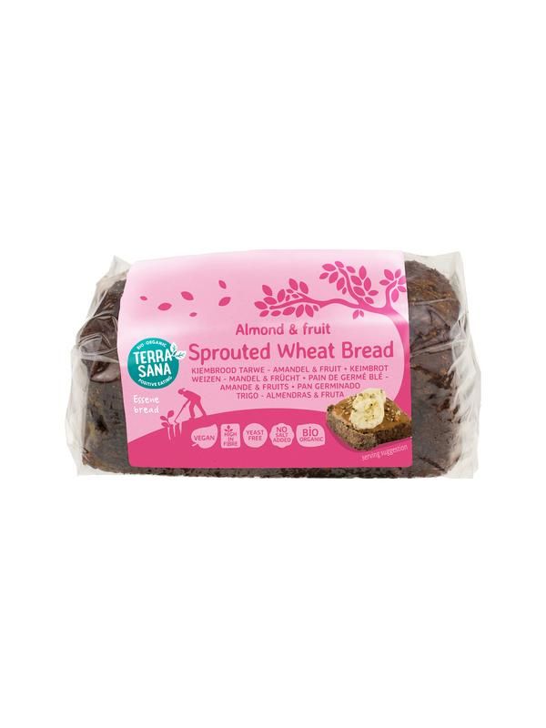 Terrasana Gekiemd Brood Zuidvruchten Amandel Bio