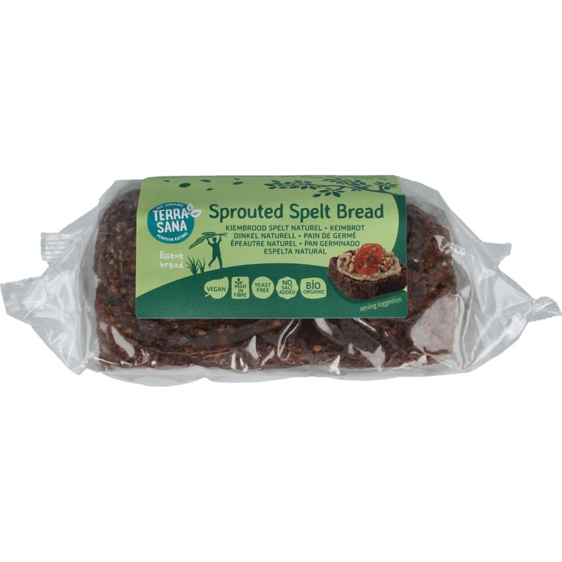 Terrasana Gekiemd Speltbrood Naturel Bio