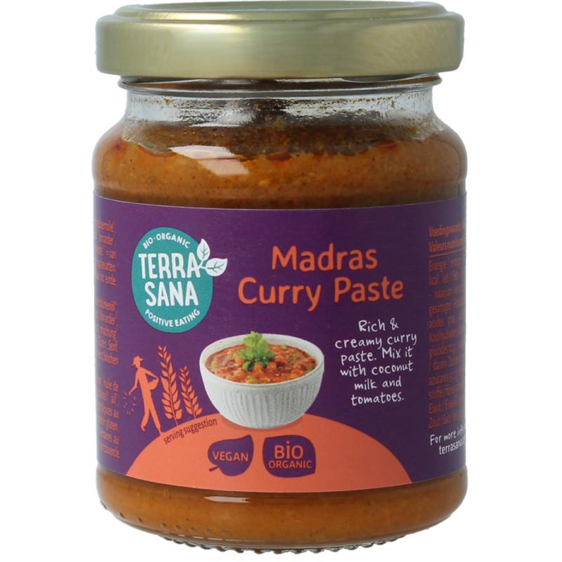 Terrasana Indiase Madras Currypasta