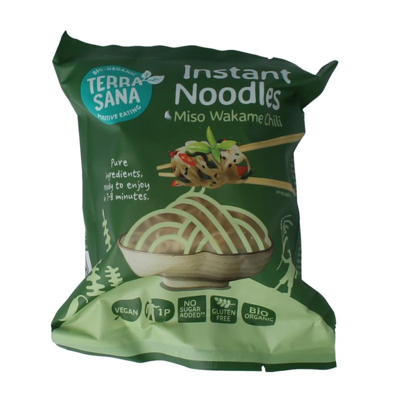 Terrasana Inst Noodles Wakame Chili Bio