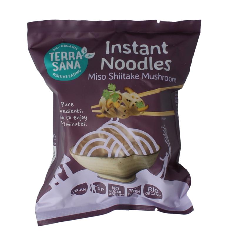 Terrasana Instant Noodles Shiitake Mushroom
