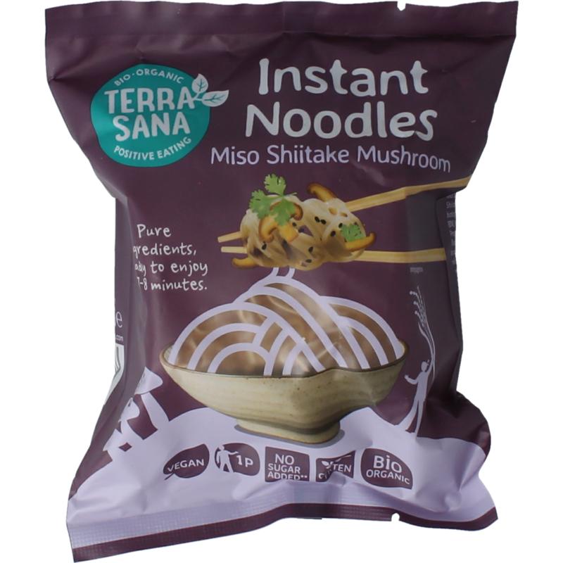 Terrasana Instant Noodles Shiitake Mushroom