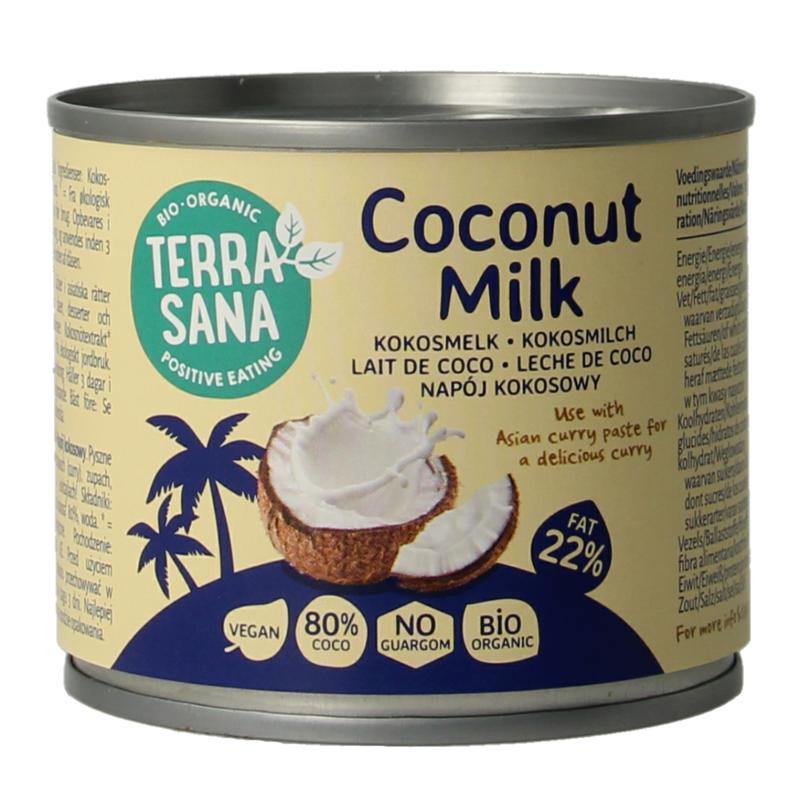 Terrasana Kokosmelk 22% Vet Bio