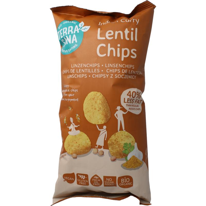 Terrasana Linzenchips Indian Curry Bio