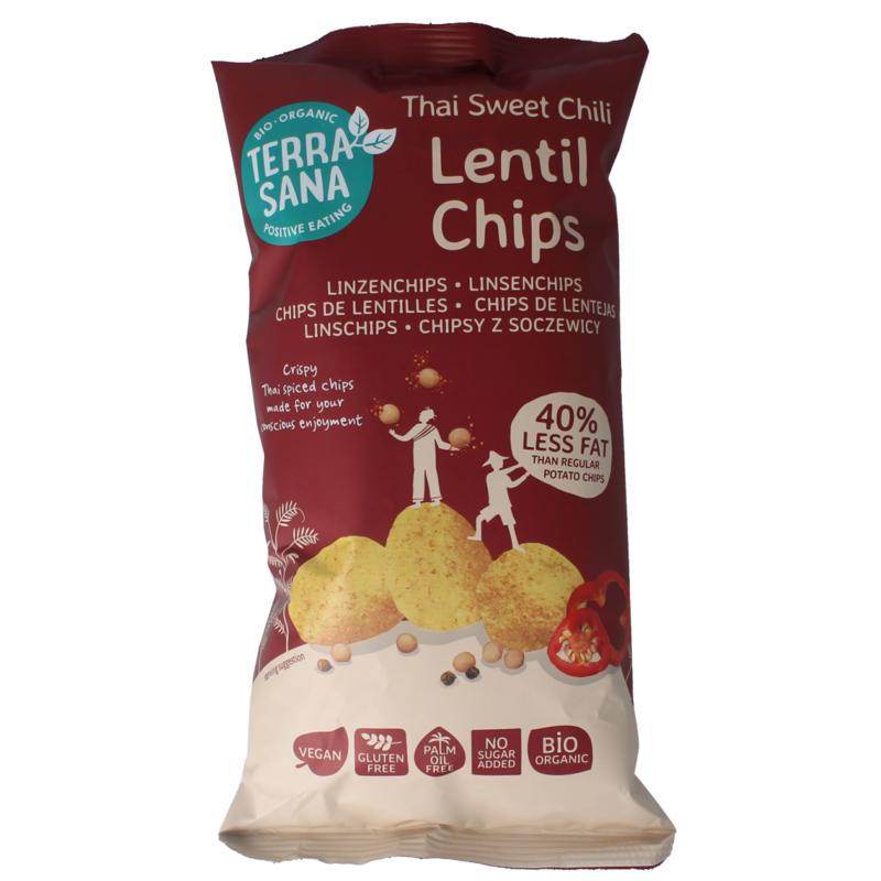 Terrasana Linzenchips Sweet Chili Bio