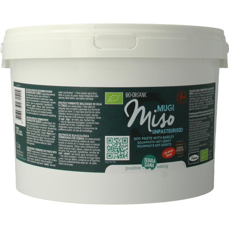 Terrasana Mugi Miso Gerst Ongepateuriseerd Bio