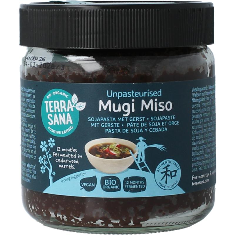 Terrasana Mugi Miso Ongepasteuriseerd Glas Bio