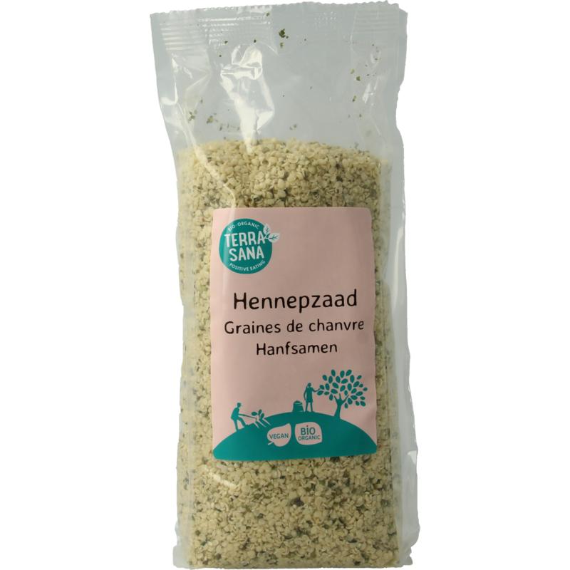 Terrasana Raw Hennepzaad Gepeld Bio