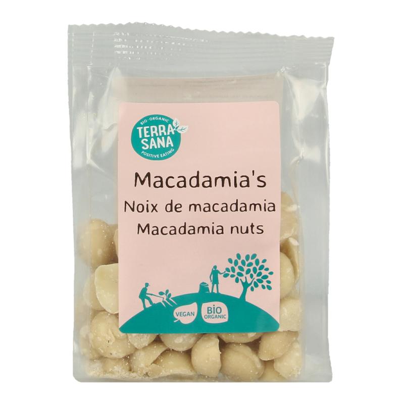 Terrasana Raw Macadamianoten Gepeld Bio