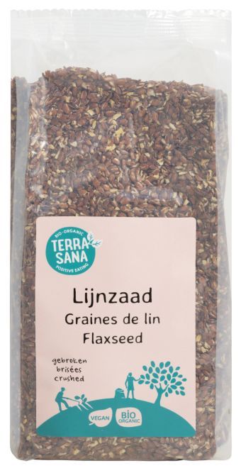Terrasana Raw Lijnzaad Gebroken Bio