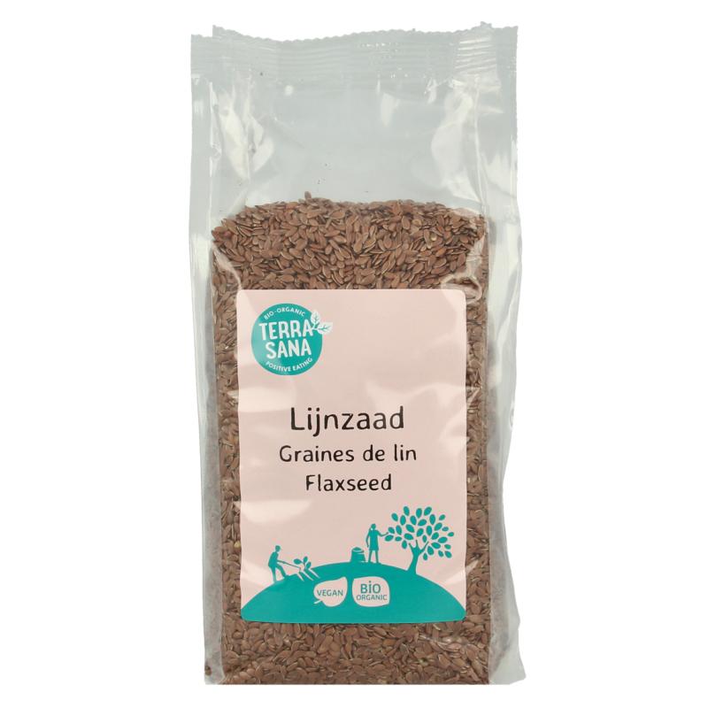 Terrasana Raw Lijnzaad Heel Bio