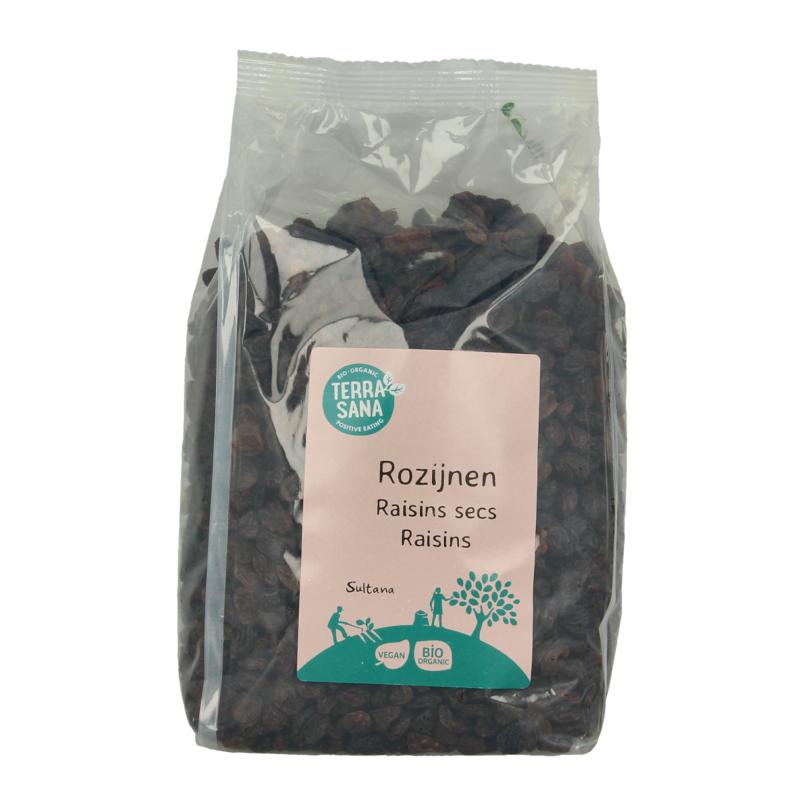 Terrasana Raw Rozijnen Sultana Bio