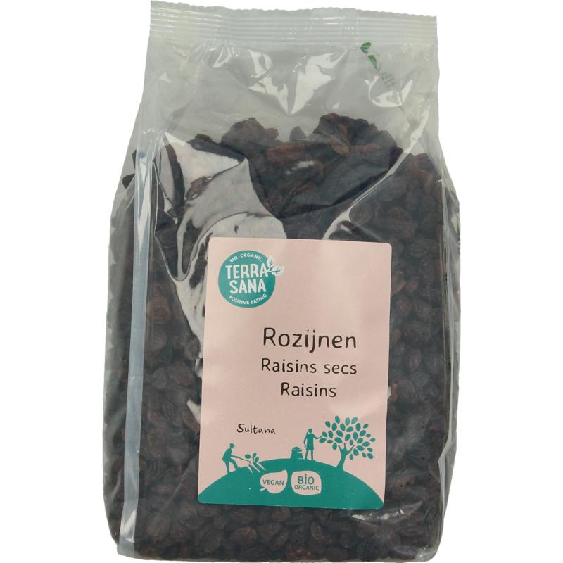 Terrasana Raw Rozijnen Sultana Bio