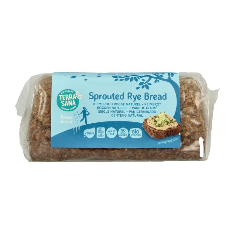 Terrasana Roggebrood Gekiemd Bio