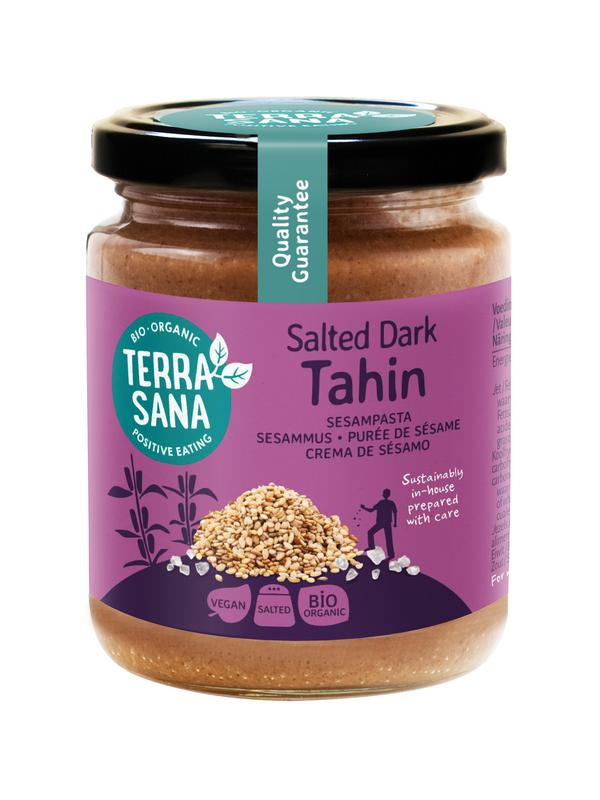 Terrasana Tahin Bruin Sesampasta Met Zeezout Bio
