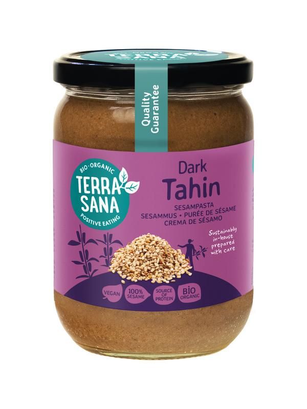 Terrasana Tahin Bruin Sesampasta Zonder Zout Bio